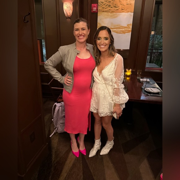 Lulus sparkling white bridal romper - Picture 4 of 4